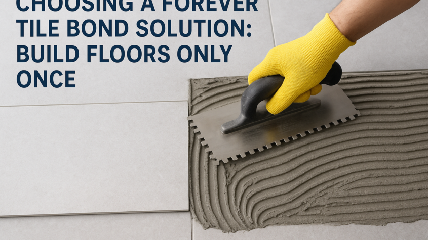 Choosing a Forever Tile Bond Solution: Build Floors Only Once