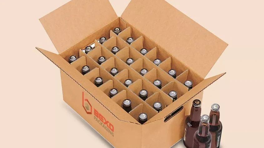 Custom Bottle Boxes With Dividers