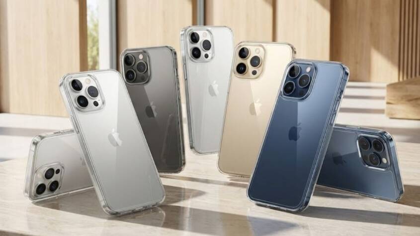 anti yellow clear case