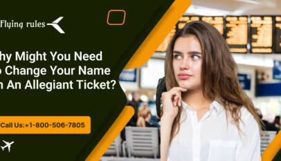 change name on allegiant airline ticket