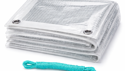 Glass Clear Tarpaulin