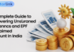 A Complete Guide to Recovering Unclaimed Insurance Claims and EPF Unclaimed Amount in India