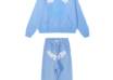Sp5der Sky Blue Tracksuit