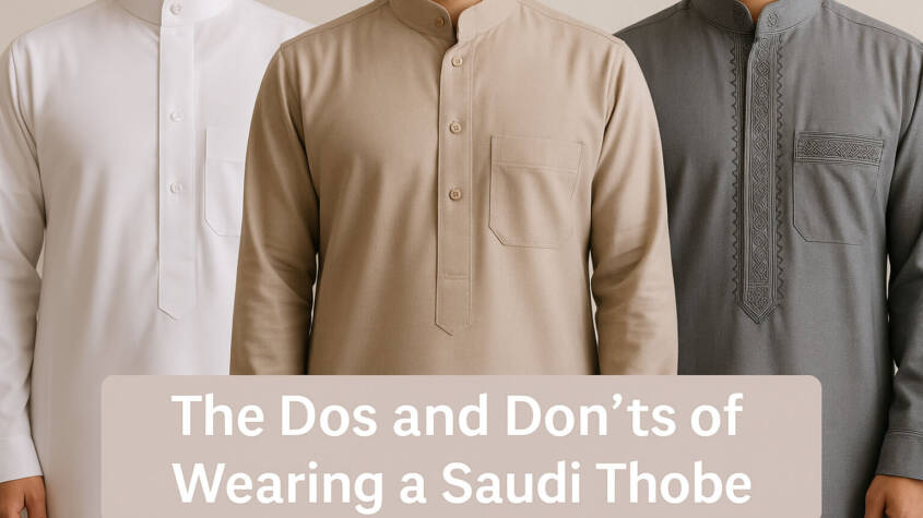 The Dos and Don’ts of Wearing a Saudi Thobe