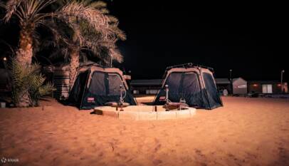 desert safari night stay