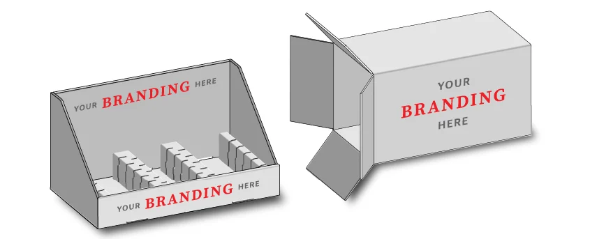 PDQ Tray and Shelf Displays