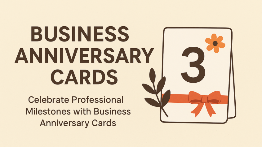 work anniversary cards