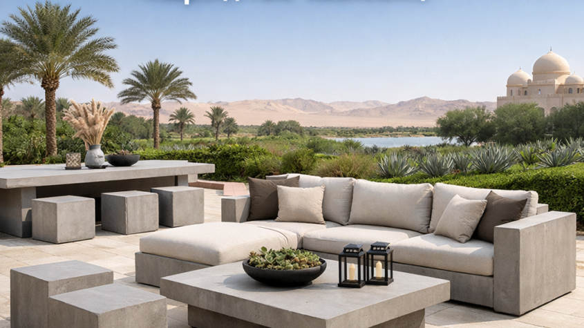 Concrete Outdoor Furniture KSA