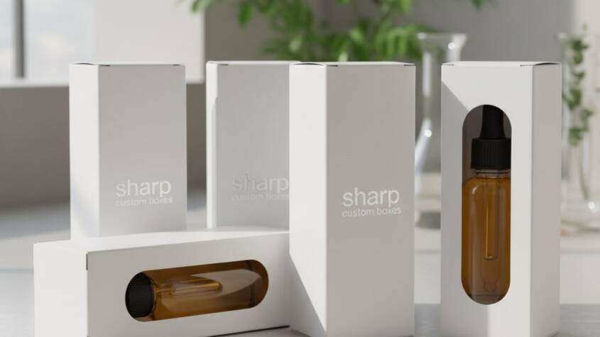 Custom 50ml Bottle Boxes