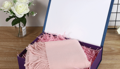 Custom Scarf and Earbud Boxes