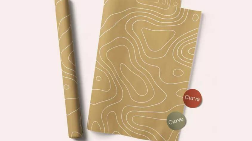 custom printed kraft paper