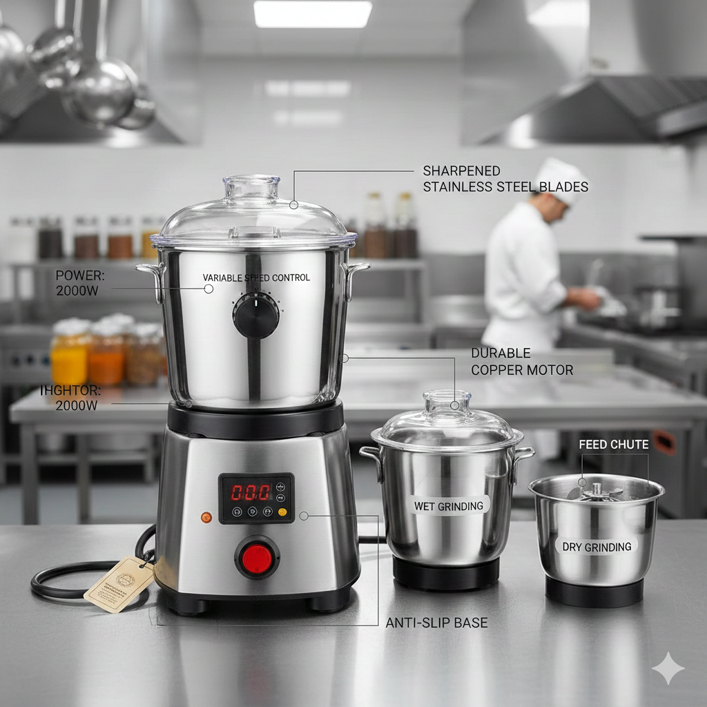 Commercial Mixer Grinder