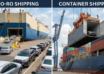 RO-RO vs Container Shipping for Japanese Used Cars