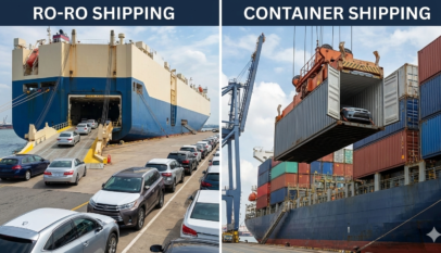 RO-RO vs Container Shipping for Japanese Used Cars