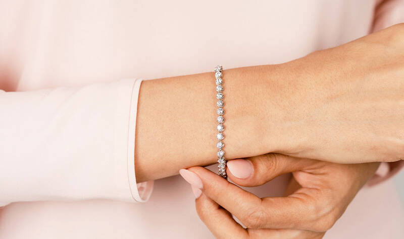 Lab Diamond-Tennis-Bracelets