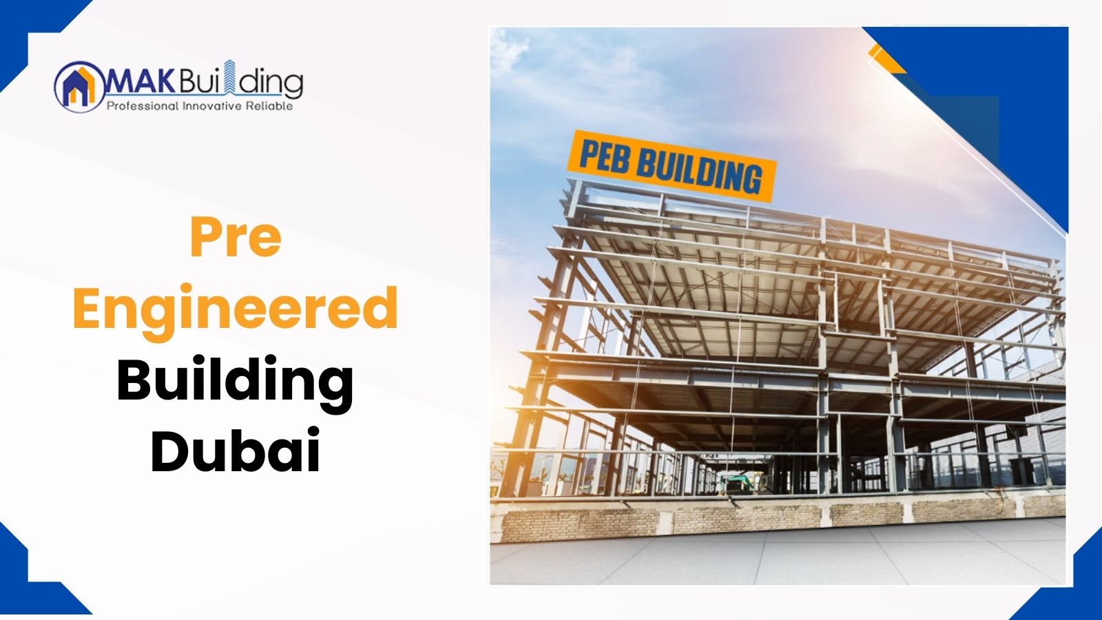 Pre Engineered Building Dubai