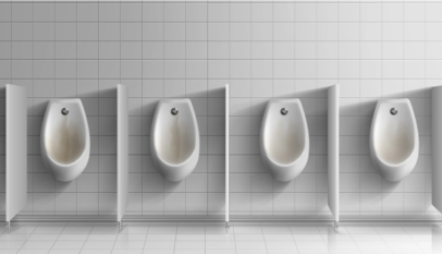 best waterless urinal system
