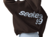 Sisters and Seekers 99 Hoodie in Ralph Chocolate Brown
