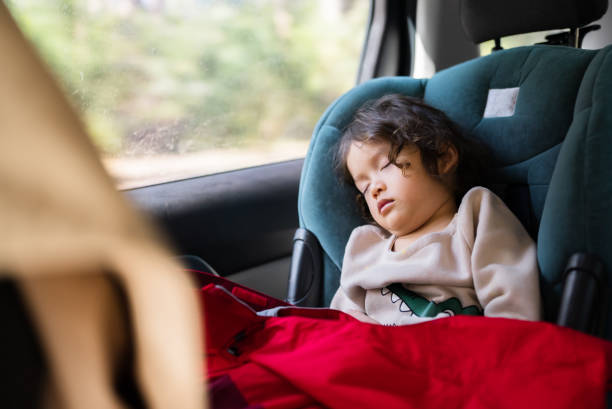 Taxi Cab With Car Seat
