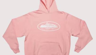 Corteiz Alcatraz Hoodie Baby Pink