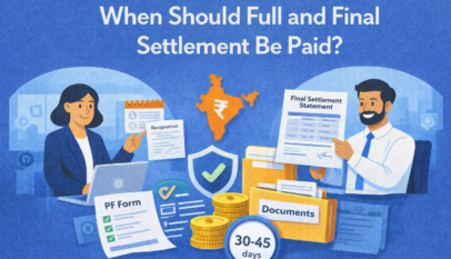 When Should Full and Final Settlement Be Paid After Resignation