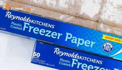 custom printed freezer paper
