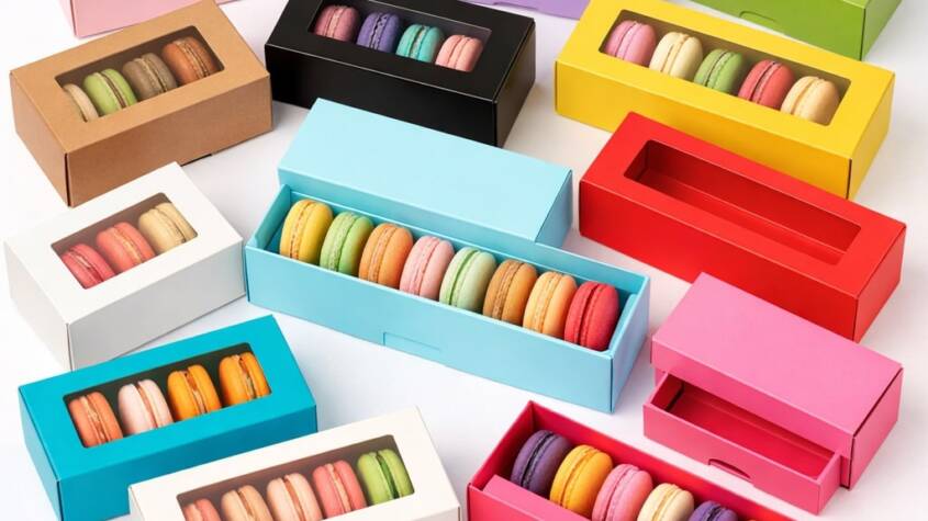 macaron boxes wholesale