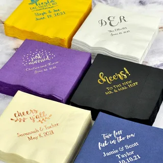 Personalized Napkins for Every Occasion