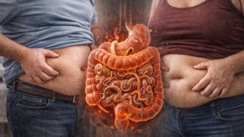 can parasites cause weight gain