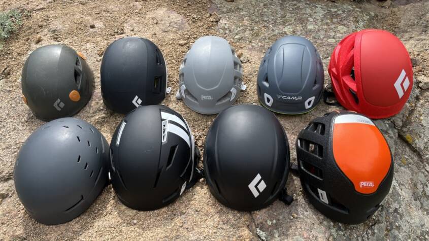 rock climbing helmets