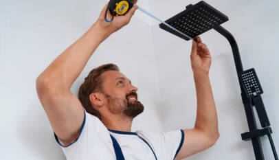 shower has low water pressure